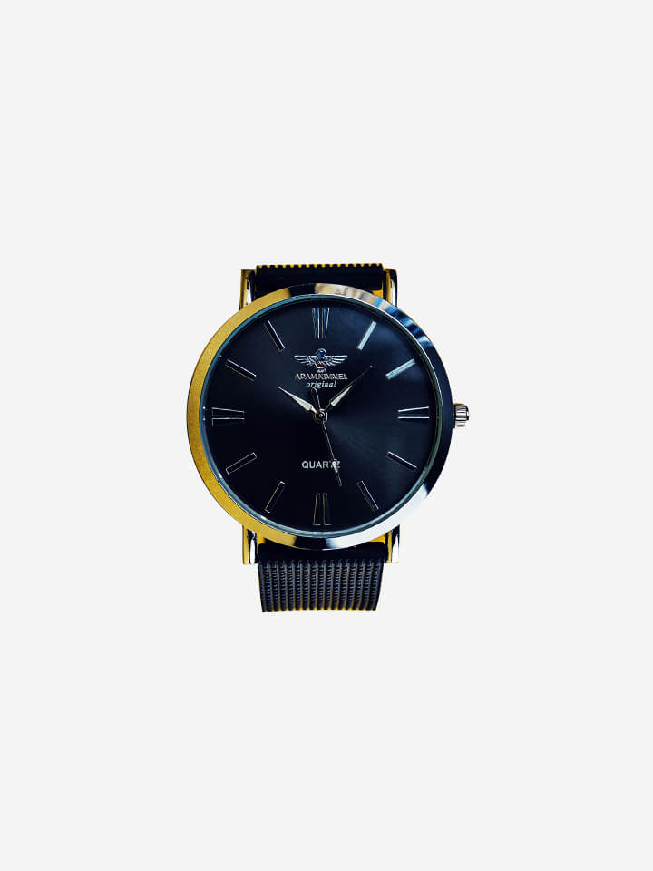 Allure Black Minimal Watch