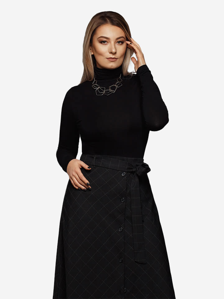 Benne Black Long Sleeve Shirt