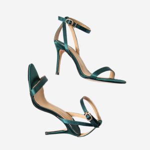 Emerald Green Statement Heels